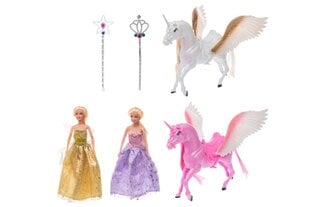 Dream Princess-nukke yksisarvisen ja sauvan kanssa hinta ja tiedot | Tyttöjen lelut | hobbyhall.fi