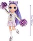 Rainbow High Cheer Doll - Violet Willow (violetti) hinta ja tiedot | Tyttöjen lelut | hobbyhall.fi