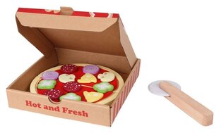 Toy Food Pizza Ecotoys. hinta ja tiedot | Tyttöjen lelut | hobbyhall.fi