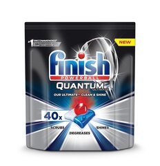 Astianpesukonetabletit FINISH Quantum Ultimate, 40 kpl hinta ja tiedot | Astianpesuaineet | hobbyhall.fi