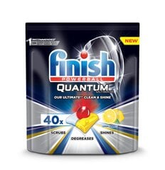 Astianpesukonetabletit FINISH Quantum Ultimate Lemon, 40 kpl hinta ja tiedot | Finish Koti ja keittiö | hobbyhall.fi