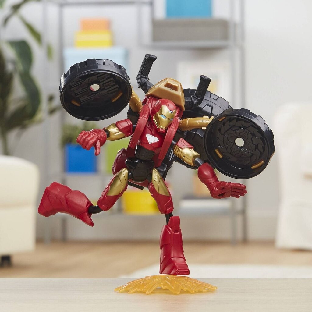 AVENGERS Bend and Flex -hahmo ja ajoneuvo hinta ja tiedot | Poikien lelut | hobbyhall.fi