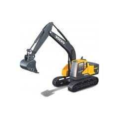 Kaivinkone Bburago Volvo EC220E Kaivinkonerakenne lapsille 10cm Keltainen hinta ja tiedot | Poikien lelut | hobbyhall.fi