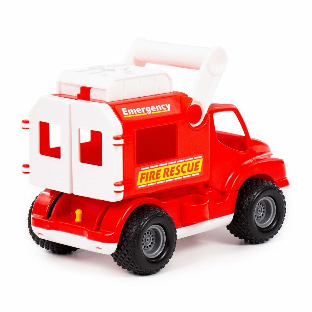 Construck paloauto, punainen hinta ja tiedot | Poikien lelut | hobbyhall.fi