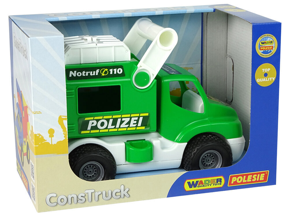 Poliisipikkuauto Construck, vihreä hinta ja tiedot | Poikien lelut | hobbyhall.fi