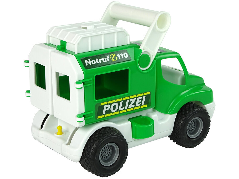 Poliisipikkuauto Construck, vihreä hinta ja tiedot | Poikien lelut | hobbyhall.fi