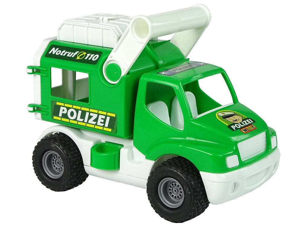 Poliisipikkuauto Construck, vihreä hinta ja tiedot | Poikien lelut | hobbyhall.fi