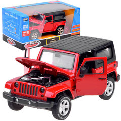 Metallipikkuauto - Jeep Wrangler hinta ja tiedot | Poikien lelut | hobbyhall.fi