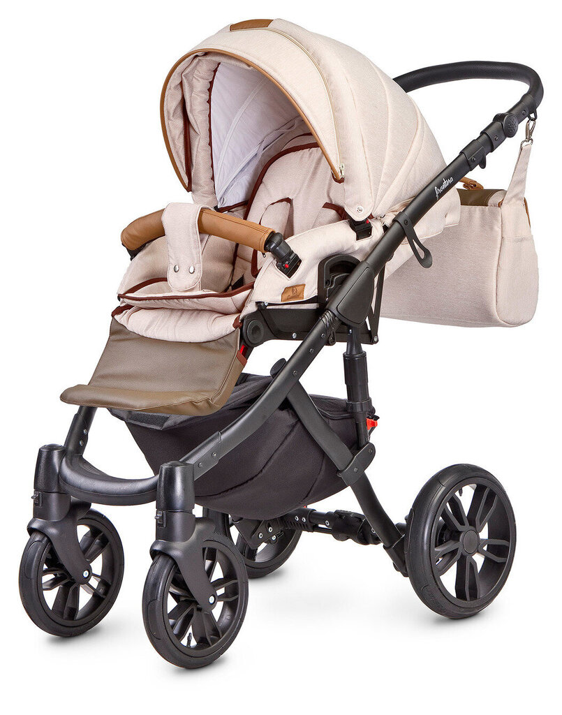 Camini Frontera 2in1 rattaat, beige hinta ja tiedot | Vaunut ja rattaat | hobbyhall.fi