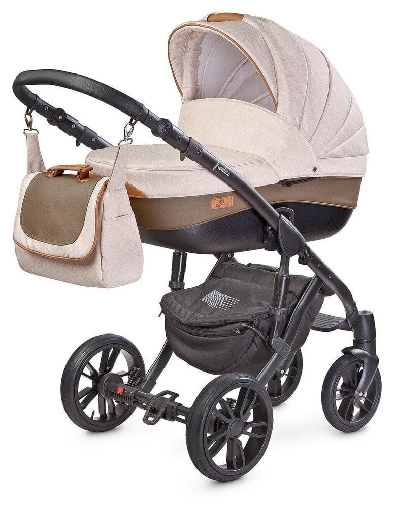 Camini Frontera 2in1 rattaat, beige hinta ja tiedot | Vaunut ja rattaat | hobbyhall.fi