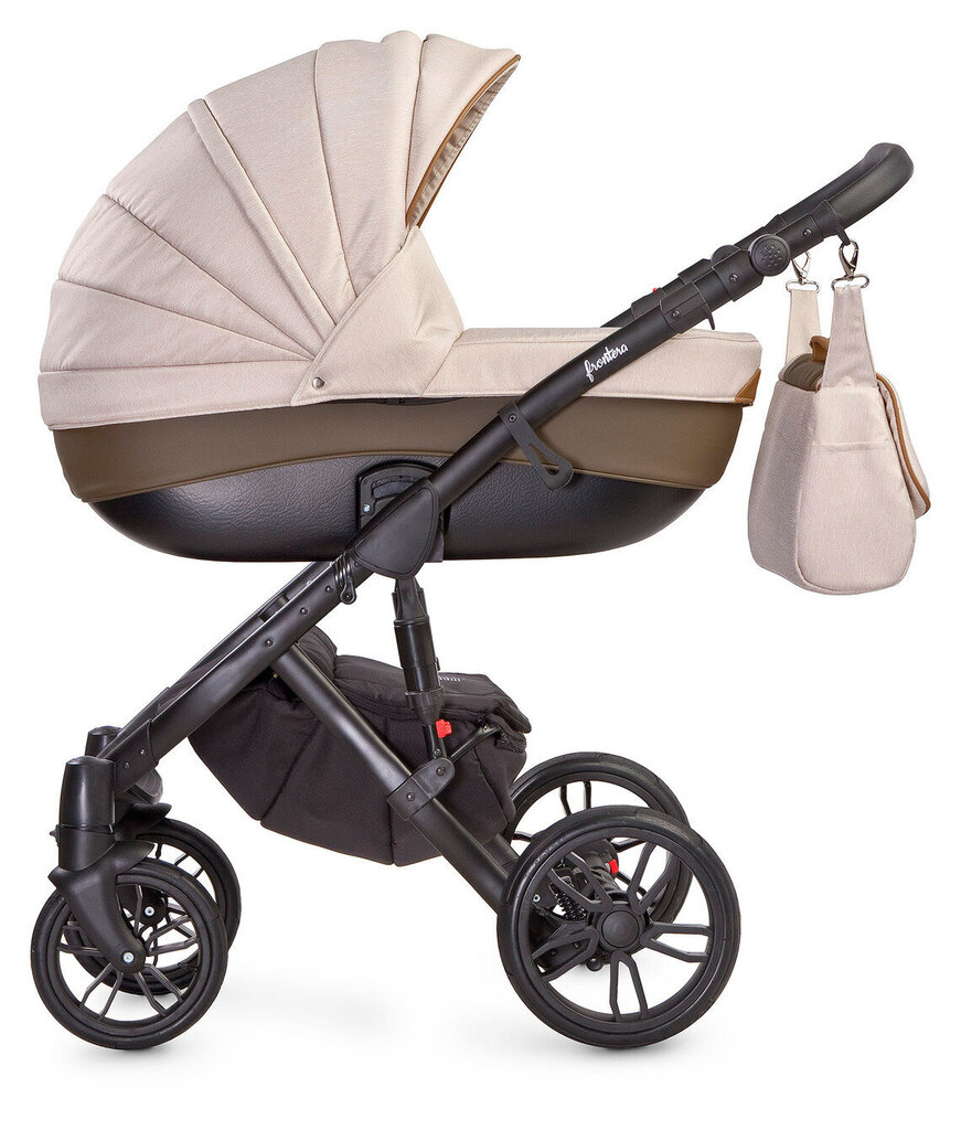 Camini Frontera 2in1 rattaat, beige hinta ja tiedot | Vaunut ja rattaat | hobbyhall.fi