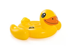 Puhallettava patja Intex Yellow Duck Ride-On hinta ja tiedot | Puhallettavat vesilelut ja uima-asusteet | hobbyhall.fi
