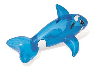 Uima delfiini kahvoilla Läpinäkyvä 1.57m x 94cm hinta ja tiedot | Puhallettavat vesilelut ja uima-asusteet | hobbyhall.fi
