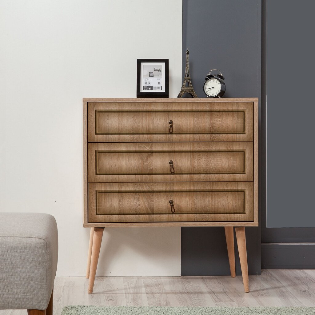 Lipasto Kalune Design Dresser 3404, tammi väri hinta ja tiedot | Lipastot | hobbyhall.fi