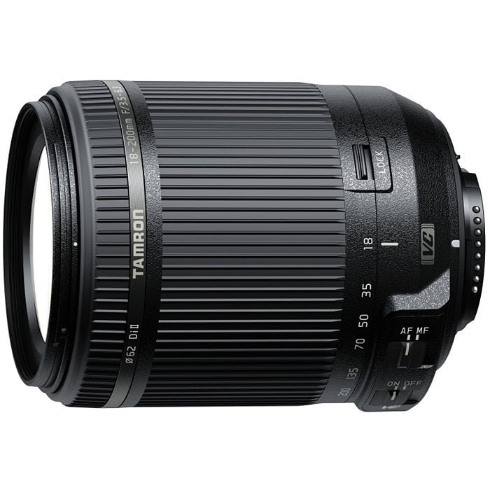 Tamron 18-200mm F/3.5-6.3 Di II VC objektiivi Nikonille, AF18-200MMVCNIKON hinta ja tiedot | Objektiivit | hobbyhall.fi