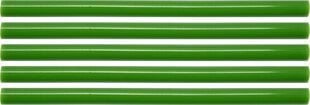 Kuumaliimapuikkoja, vihreä 11,2 x 200mm, 5 kpl (YT-82436) hinta ja tiedot | Käsityökalut | hobbyhall.fi