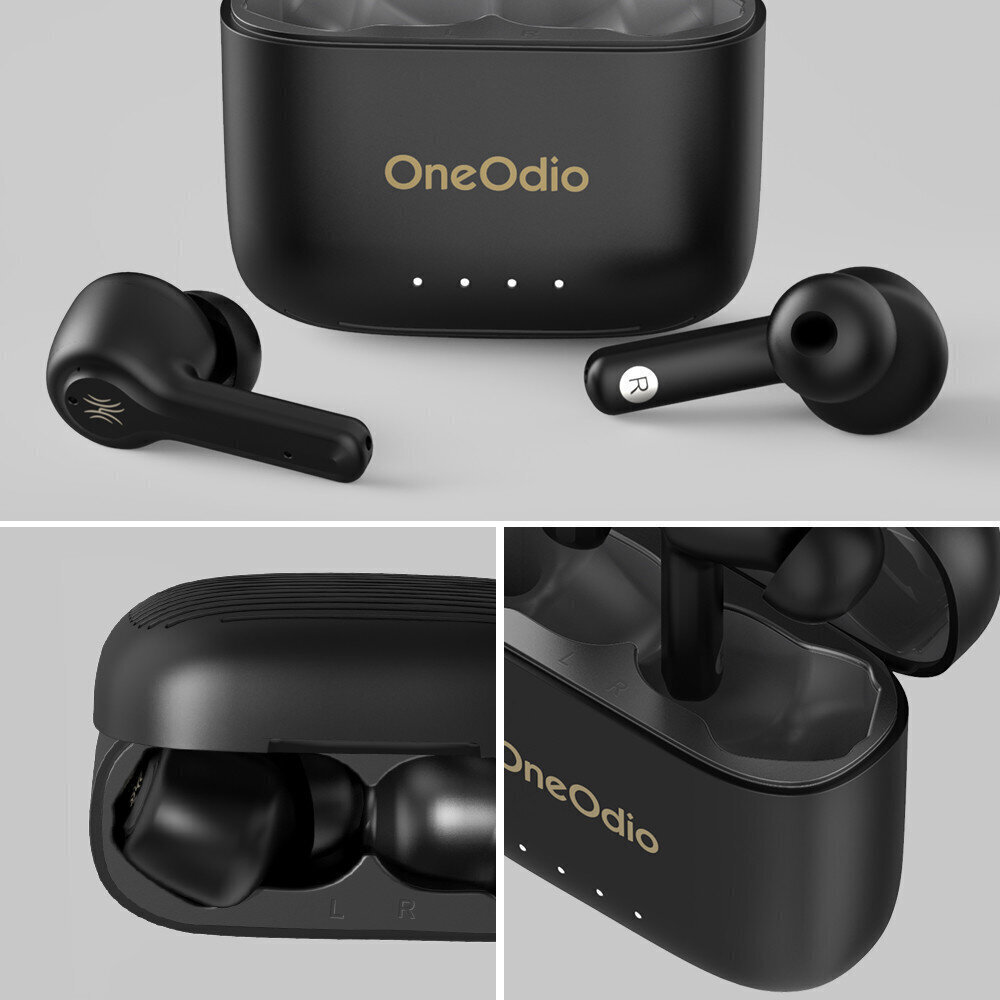 OneOdio F1 TWS Black hinta ja tiedot | Kuulokkeet | hobbyhall.fi