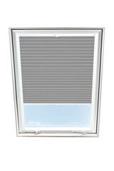 Laskostettu verho kattoikkunaan Velux, 78x118 cm, harmaa B-307000 hinta ja tiedot | Rullaverhot | hobbyhall.fi