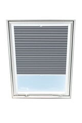 Laskostettu verho kattoikkunaan Velux, 78x160 cm, harmaa B-308000 hinta ja tiedot | Rullaverhot | hobbyhall.fi