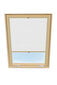 Laskostettu verho kattoikkunaan Velux, 66x118 cm, valkoinen B-301000 hinta ja tiedot | Rullaverhot | hobbyhall.fi