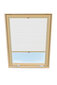 Laskostettu verho kattoikkunaan Velux, 78x118 cm, beige B-301000 hinta ja tiedot | Rullaverhot | hobbyhall.fi