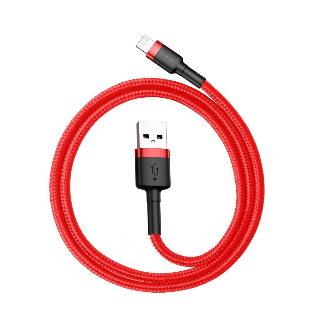 Pohja kestävä nylonpunottu lanka, USB - C, 0,5 m. hinta ja tiedot | Puhelinkaapelit | hobbyhall.fi