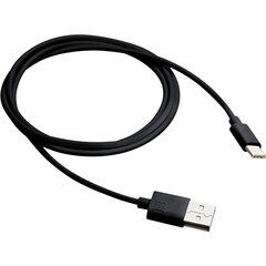 CANYON UCBC-1 USB - Type-C -kaapeli - musta, 1A / 1m (PS5, Xbox-sarja, kytkin). hinta ja tiedot | Puhelinkaapelit | hobbyhall.fi