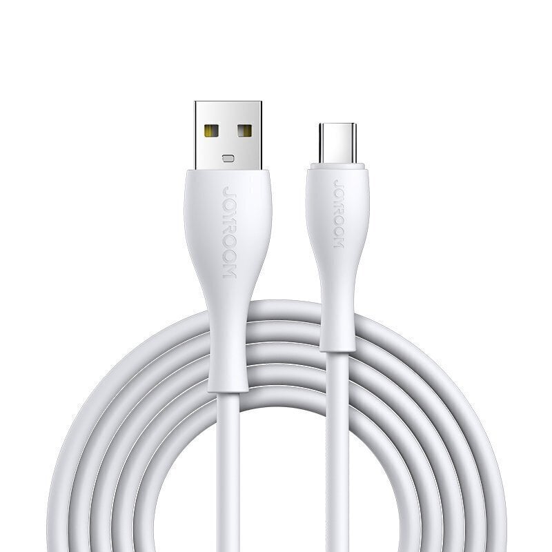 Joyroom USB - C-tyypin USB-kaapeli 3 A 1 m valkoinen (S-1030M8) hinta ja tiedot | Puhelinkaapelit | hobbyhall.fi