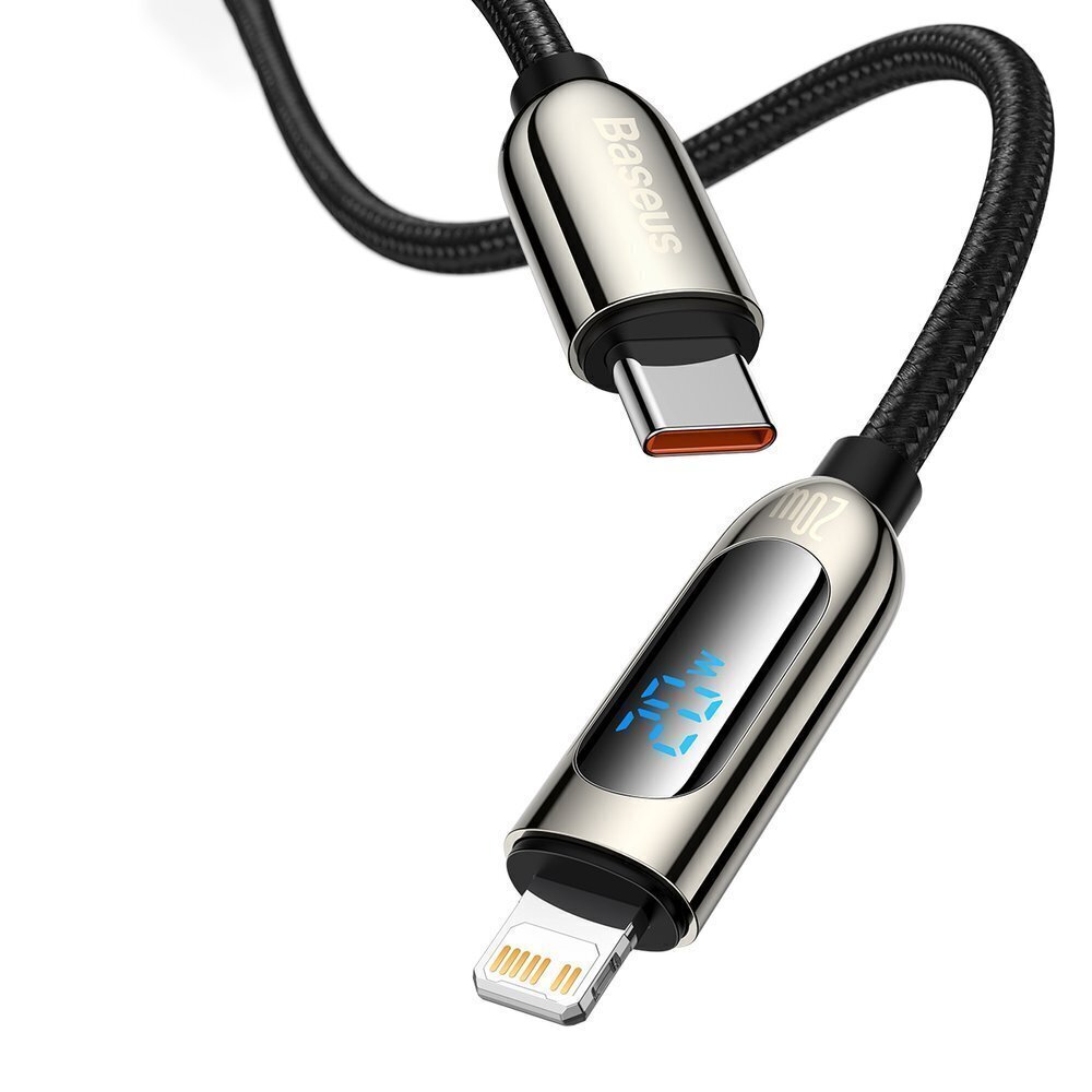 Baseus CATLSK-01, USB Type C / Lightning, 1m hinta ja tiedot | Puhelinkaapelit | hobbyhall.fi