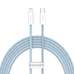 USB-C-kaapeli Lightning Base Dynamic Series -sarjalle, 20 W, 2 m (sininen) hinta ja tiedot | Puhelinkaapelit | hobbyhall.fi