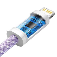 USB C kaapeli Lightning Base Dynamic Series sarjalle, 20 W, 1 m (violetti) hinta ja tiedot | Baseus Puhelimet, älylaitteet ja kamerat | hobbyhall.fi