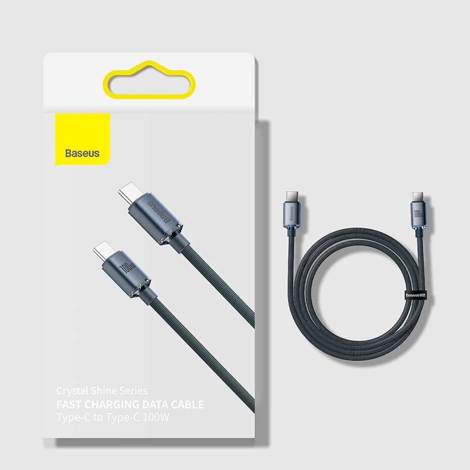 Kaapelit puhelimille, USB C 100W 1,2m hinta ja tiedot | Puhelinkaapelit | hobbyhall.fi