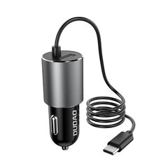 Dudao USB-autolaturi, USB Type C -kaapeli 3,4 A, R5Pro T hinta ja tiedot | Dudao Matkapuhelimet ja tarvikkeet | hobbyhall.fi