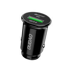 Dudao-autolaturi USB-porteilla QC3.0 + Type C PD musta + USB-C kaapeli - Lightning 18W musta (R3PRO) hinta ja tiedot | Puhelimen laturit | hobbyhall.fi