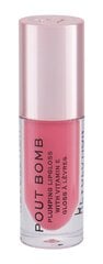 Huulikiilto Makeup Revolution Pout Bomb Peachy, 4,6 ml hinta ja tiedot | Huulipunat, huulikiillot ja huulirasvat | hobbyhall.fi