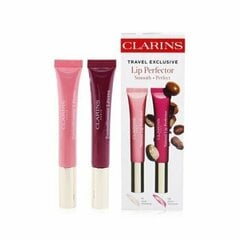 Clarins Lip Perfector -setti: huulirasva 2 x 12 ml hinta ja tiedot | Huulipunat, huulikiillot ja huulirasvat | hobbyhall.fi