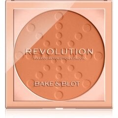 Puuteri Makeup Revolution London Bake & Blot 5,5 g Peach Peach hinta ja tiedot | Meikkivoiteet ja puuterit | hobbyhall.fi