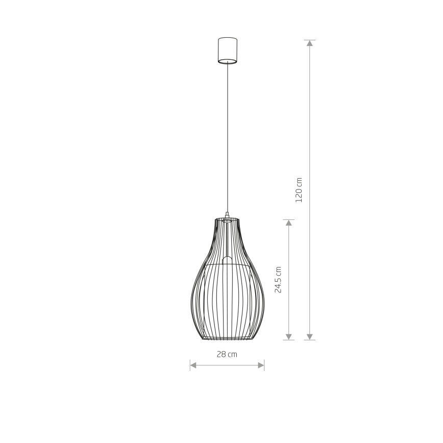 Nowodvorski valaisinriipus Cora I 4610 hinta ja tiedot | Riippuvalaisimet | hobbyhall.fi