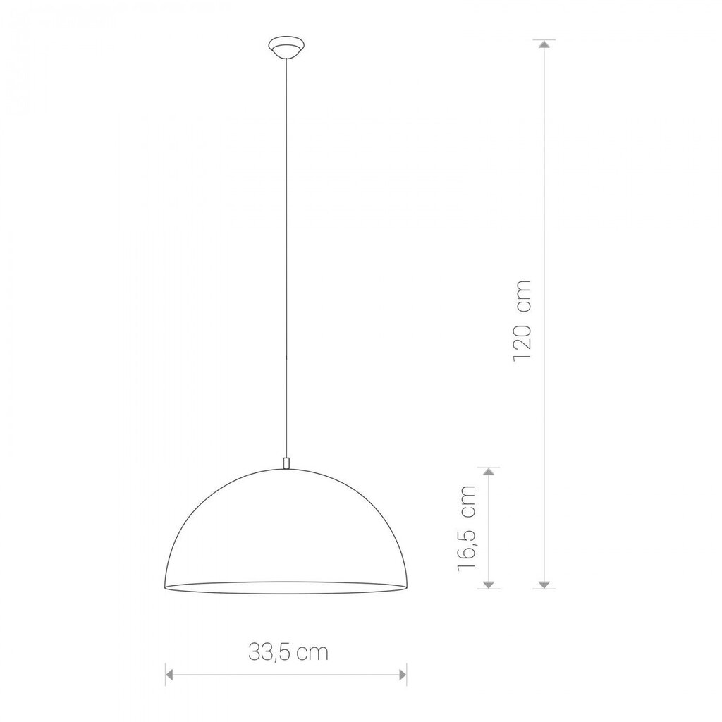 Nowodvorski Lighting riippuvalaisin Hemisphere 6367. hinta ja tiedot | Riippuvalaisimet | hobbyhall.fi