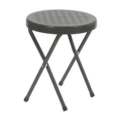 Taitettava tuoli Patio, musta/harmaa hinta ja tiedot | Puutarhatuolit | hobbyhall.fi