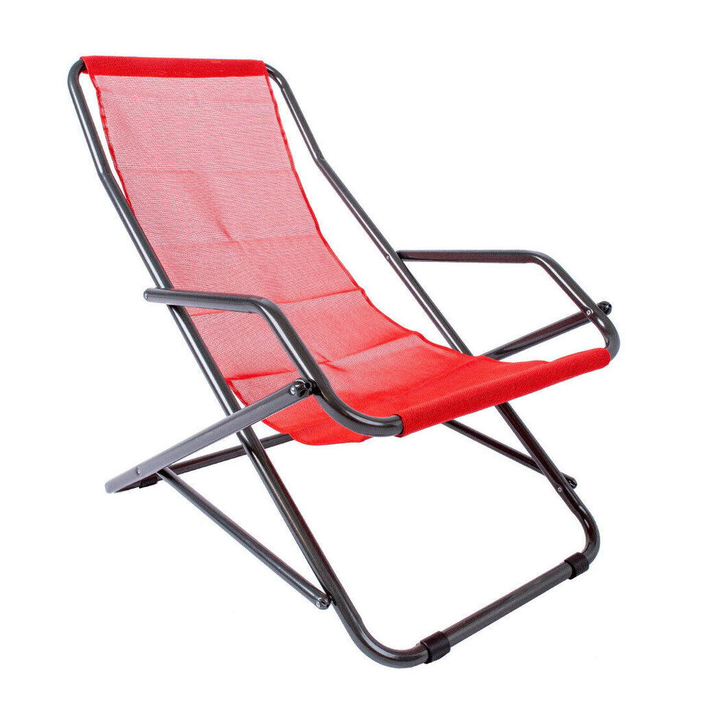 Cretex -tuoli, punainen hinta ja tiedot | Puutarhatuolit | hobbyhall.fi