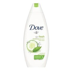 Suihkugeeli Dove Cucumber & Green Tea, 700 ml hinta ja tiedot | Suihkusaippuat ja suihkugeelit | hobbyhall.fi