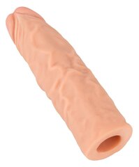 Nature Skin Penis Extender Extension Sleeve +3 cm hinta ja tiedot | Penisrenkaat | hobbyhall.fi