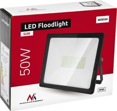 MCE550 Maclean Energy Led Floodlight, 50 W hinta ja tiedot | Taskulamput ja valonheittimet | hobbyhall.fi