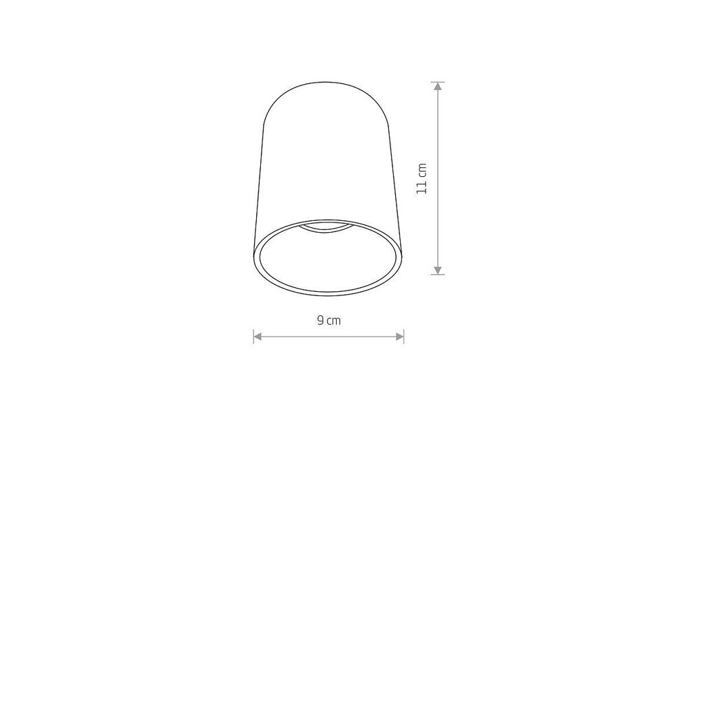 Nowodvorski Lighting kattovalaisin Eye Tone Musta/Kulta 8932 hinta ja tiedot | Kattovalaisimet | hobbyhall.fi