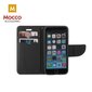 Mocco Fancy Book Case For Apple iPhone XS / X Black hinta ja tiedot | Puhelimen kuoret ja kotelot | hobbyhall.fi