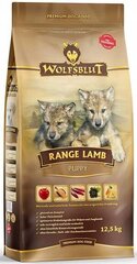 Wolfsblut Range Lamb Puppy lammasta ja riisiä, 12,5 kg hinta ja tiedot | Koiran kuivaruoka | hobbyhall.fi