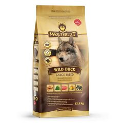 Wolfsblut Wild Duck Large Breed Adult ankan kanssa, 12,5 kg hinta ja tiedot | Koiran kuivaruoka | hobbyhall.fi