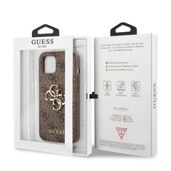 Suojakuori Guess sopii iPhone 13 puhelimelle, ruskea hinta ja tiedot | Puhelimen kuoret ja kotelot | hobbyhall.fi