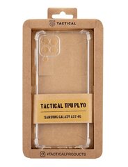 Taktinen TPU Plyo Kryt pro Samsung Galaxy A22:lle 4G Läpinäkyvä hinta ja tiedot | Puhelimen kuoret ja kotelot | hobbyhall.fi